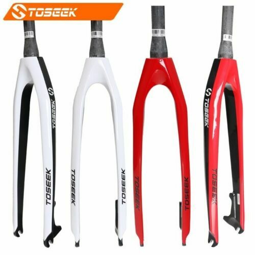 Forcella Rigida EXotic Sub-Arctic Carbon Per FAT Bike, 1 1/8, Asse QR9, Nera, Superleggera