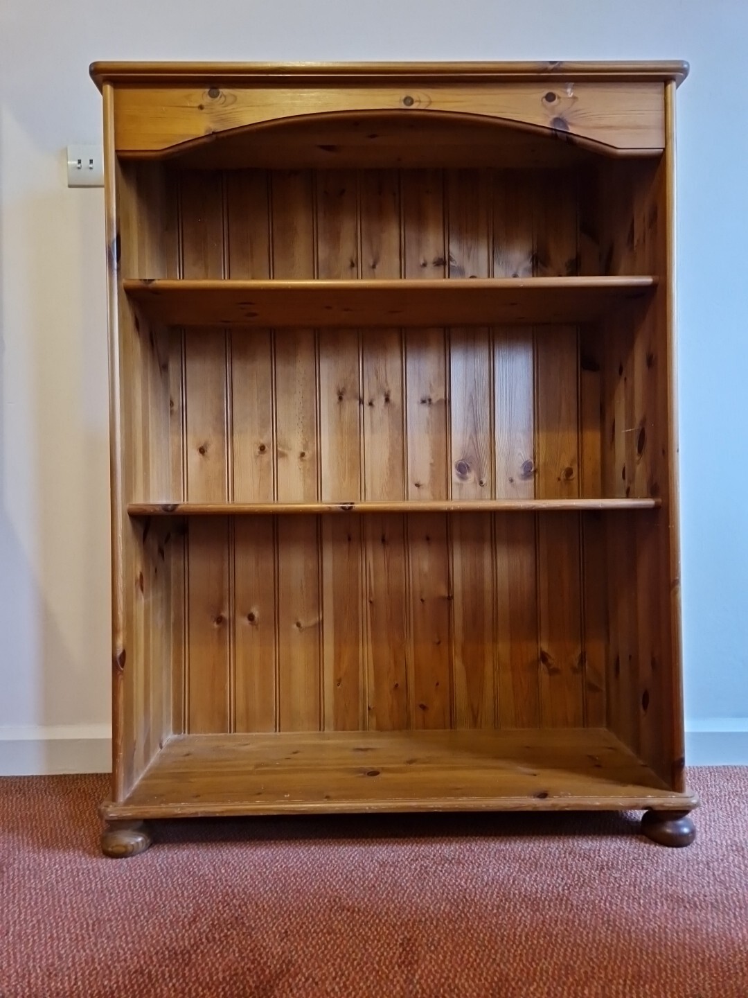 Solid Pine Bookcase eBay