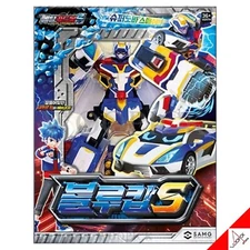 Metal Cardbot S Season2 BLUE COP S Transformer Robot Police Car Figure Toy 2024