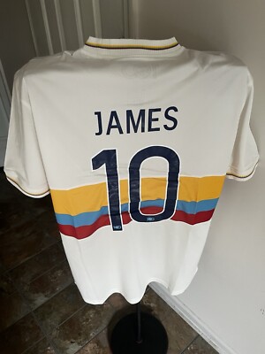 James Rodriguez Colombia 100 Years Jersey US Size Medium | eBay