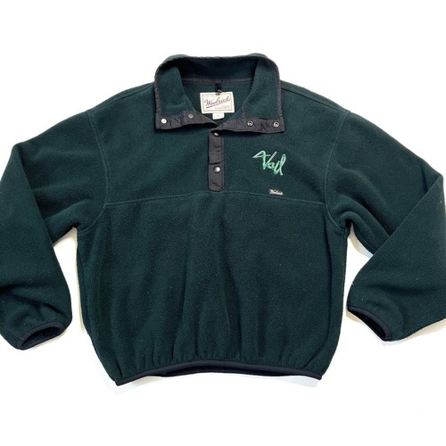 Woolrich Polartec Green Fleece Pullover 