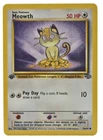 Meowth 56/64 Jungle 1st Edition WOTC Non Holo NM With Tracking 3a