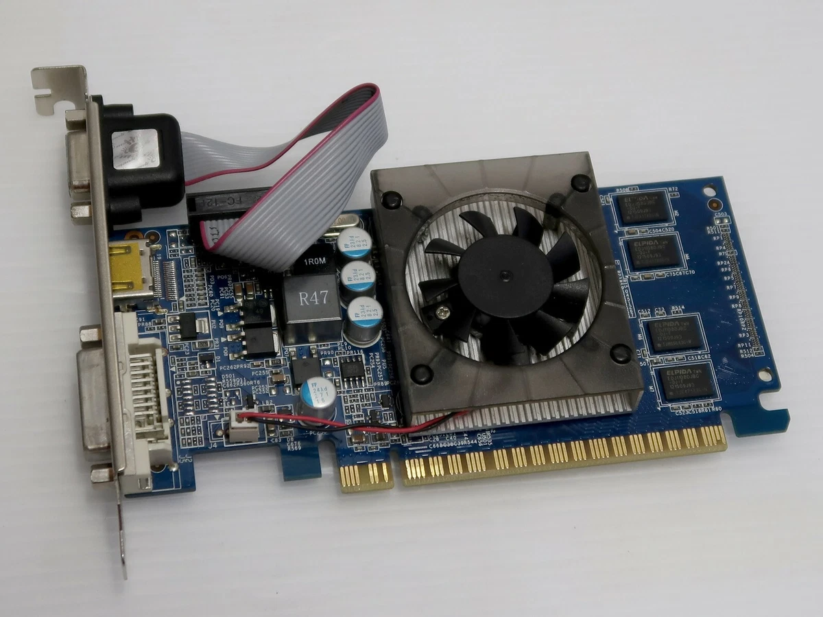 GeForce GT 620 1GB DDR3 PCI E HDMI VGA DVI Manli GT620 WORKING