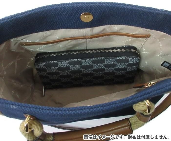 Michael Kors] Talia Small Cotton Canvas Tote Bag 30S3GAMT5C