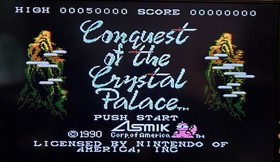 Conquest of the Crystal Palace 🎮 Nintendo Entertainment System NES Complete CIB