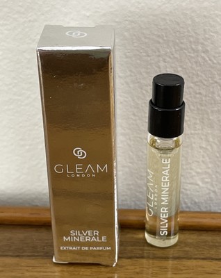 Gleam London Silver Minerale .07 oz/2 ml Sample Spray Vial NIB