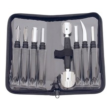 Messermeister 9-Piece Garnishing Tool Set - Most-Used Fruit, Vegetable, Garni...