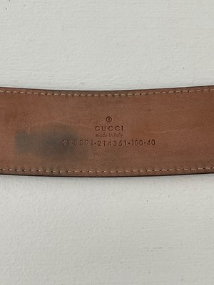 Authentic Gucci Black Imprime Monogram Leather Interlocking G