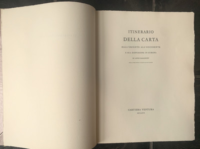 Papierroute von Ost nach West und ihre Verbreitung in Europa