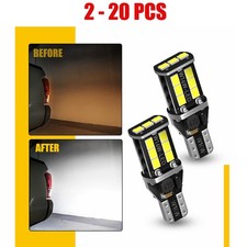 2-20PCS T15 LED Headlight Bulb Plug and Play 6500K Cool White Super Bright Kit