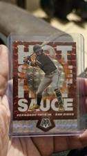 2021 Panini Mosaic - Hot Sauce Fernando Tatís Jr. #HS5 Mosaic Prizm