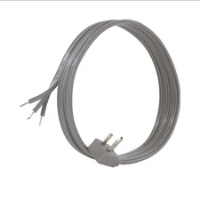 Certified Appliance Accessories PET15-0346 15-Amp Grounded Power Supply Cord 6ft