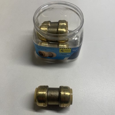 SharkBite 3/4'' Push-to-Connect Couplings.