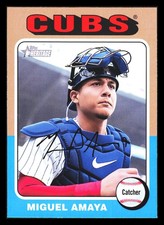 2024 Topps Heritage #294 Miguel Amaya Chicago Cubs