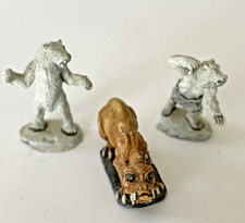 Vintage Fantasy Creatures Fighters Miniatures D D 1979 Ral Partha C-03 27 29