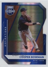 2021 Panini Elite Extra Edition Aspirations Die-Cut /98 Cooper Bowman #122 g0d