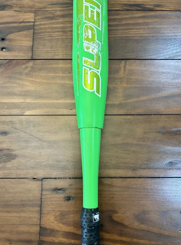 Bate de softbol Miken Super Freak Green Highlighter 2020 27 OZ Supermax USSSA 220 Foto 2 de 4