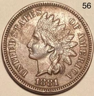 1881 Indian Head Penny Cent