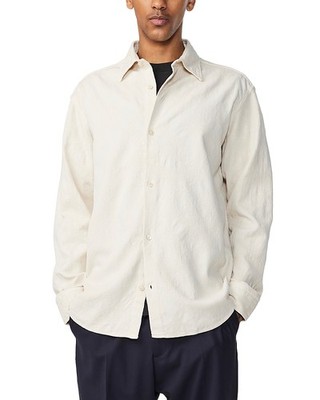 NN07 Freddy Button Front Long Sleeve Shirt S
