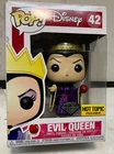 Funko Pop Unopened Evil Queen 42 Disney Snow White Diamond Hot Topic fs