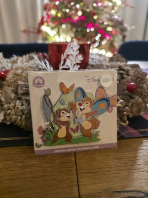 Disney Pins DLP Chip & Dale Butterfly - Limited Edition