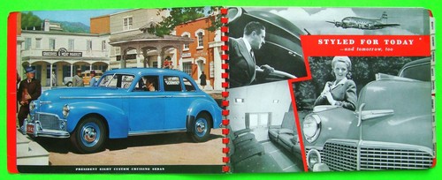 1942 STUDEBAKER CARS & TRUCKS SPIRAL DEALER ALBUM 84-pg Book BROCHURE Xlnt - Picture 8 of 24