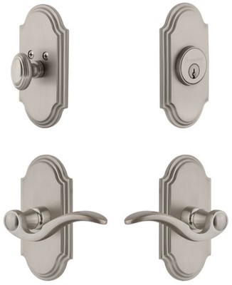 Grandeur ARCBEL_SP_ESET_234_RH Arc Solid Brass Right Handed - Nickel