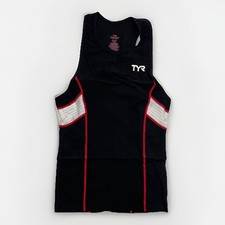 BRAND NEW TYR Mens XS Red White Tri Exercise Tank CARBON Series MSRP 110