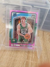 2024-25 NBA Panini Donruss Optic - Baylor Scheierman Pink Hyper Rated Rookie Rc