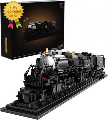 #ad Big Boy Locomotive Articulated Steam Locomotive Building Block Set Legendary S $93.15