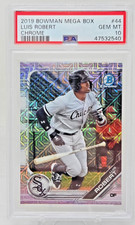 2019 Bowman Chrome MOJO REFRACTOR LUIS ROBERT RC Rookie Card PSA 10 GEM MINT