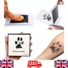 Paw Print Ink Pad, DIY Inkless Kit for Dog & Cat Nose and Paw Impressions