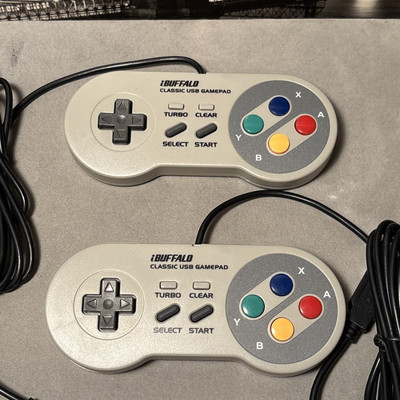iBuffalo Classic USB Game Controllers for PC Gray (BSGP801) Pair 2 Tested