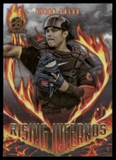 2024 Bowman #RI-12 Ethan Salas Rising Infernos