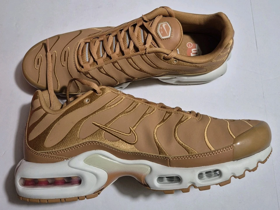 Nike Air Max Plus Flax Mens Size 12 Brown FZ8815 200 NBY - Image 2 of 4
