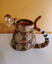 Vtg. Craig Ferguson Show Coiled Striking Diamondback Rattlesnake Snake Mug Cup Vtg. Craig Ferguson Show Coiled Striking Diamondback Rattlesnake Snake Mug Cup
