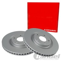 2X Herth+Buss 320Mm Bremsscheiben Vorne Passend FüR Mitsubishi Eclipse Outlander
