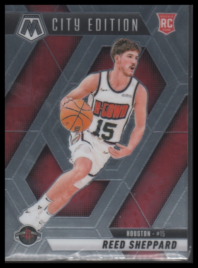 2024-25 Panini Mosaic #276 Reed Sheppard City Edition (RC)