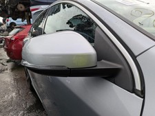 VOLVO S60 MK2 FACELIFT 2014 O/S DRIVER SIDE WING MIRROR IN SILVER