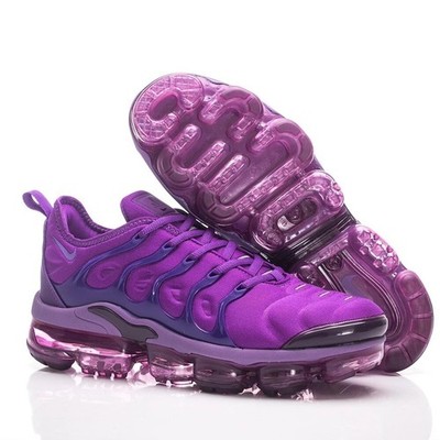 New pure purple men's air-cushioned shoes of Nike Air VaporMax TN Plus