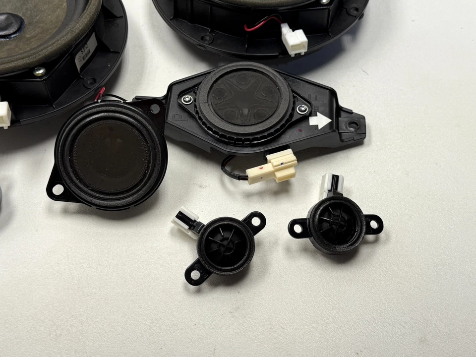 15-20 Hyundai Genesis G80 Lexicon Audio Door Tweeter Subwoofer Speaker Set PO40 - Image 2 of 4