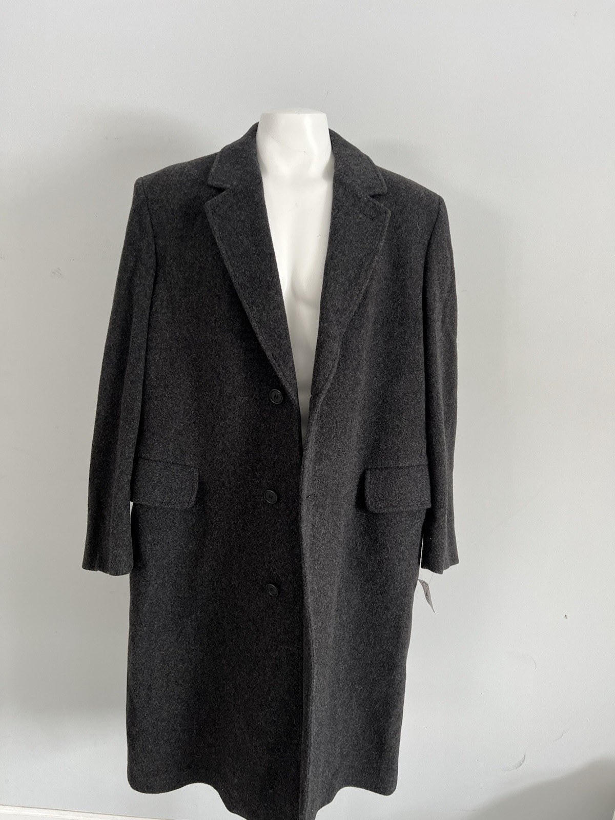 Classic London Fog Wool Overcoat for Men | Timeless Winter Style and Warmth