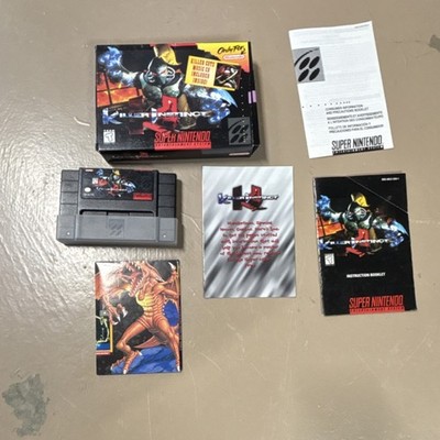 super nintendo killer instinct fighting boxed manual ntsc-u/c us canada