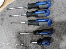Lot Of Five Assorted Pittsburgh Screwdrivers