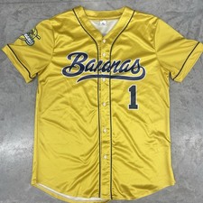 Savannah Bananas Adult Baseball Jersey Sublimated NOT sewn
