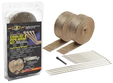 DEI 010095 Exhaust / Header Wrap Kit Titanium Wrap W/Locking Tool