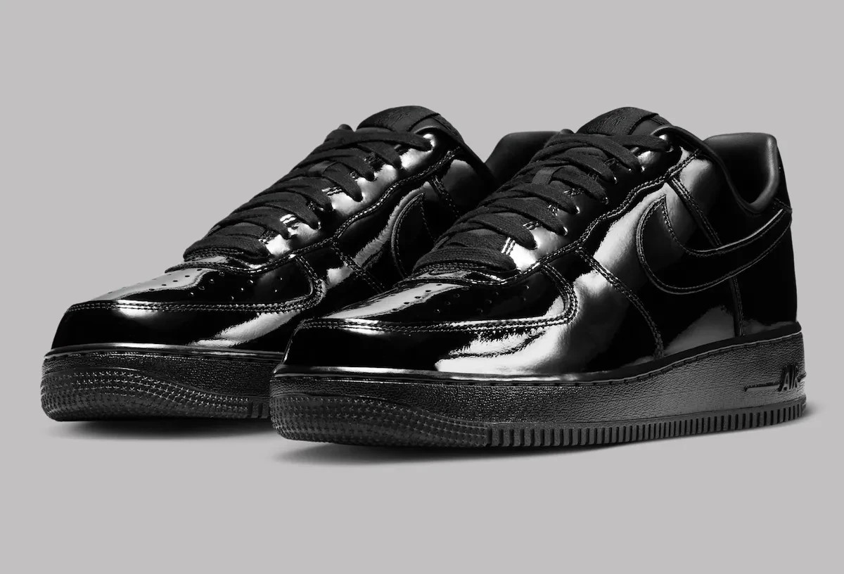 NEW Nike Air Force 1 Low '07 'Black Patent' | Men Sizes 6 - 15