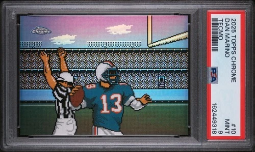 2025 Topps Chrome Dan Marino Base (PSA 9)