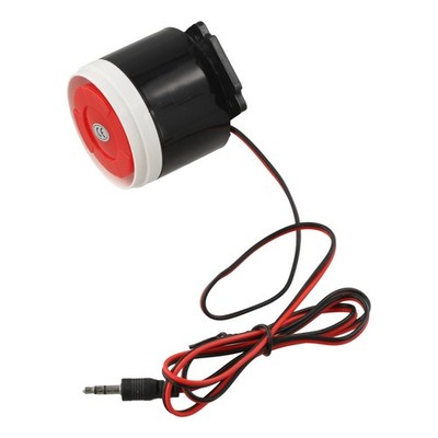 Robustes kabelgebundenes Horn Sirene Alarmsystem 12V 120dB mit Licht für die Si