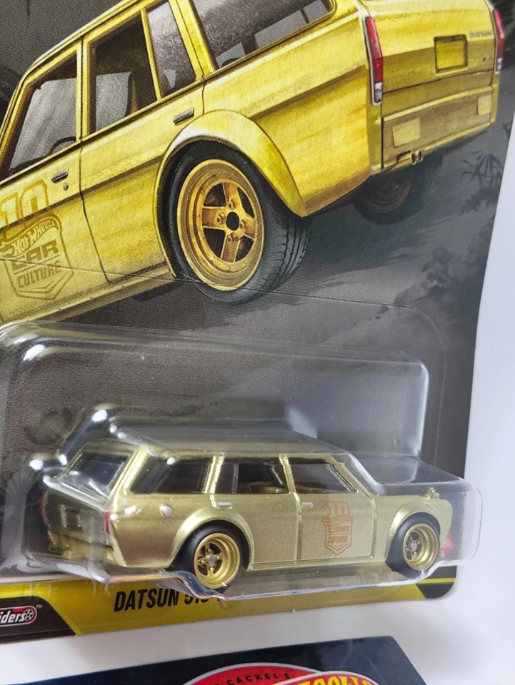 Hot Wheels 2026 NEW Premium Japan Historics 5 (JH5) Datsun 510 Wagon Chase 0/5 - Image 4 of 4